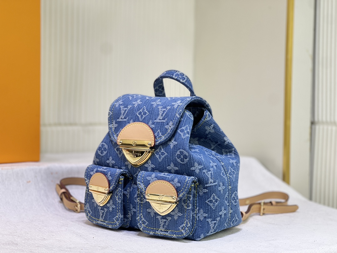 m46836国内発送ルイヴィトン リュック  venice LV monogram denim スーパーコピーバックパックN品代引き後払い可能安全なサイト